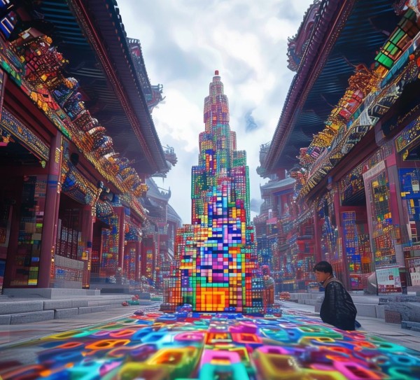 西安数字积木，创新未来，数字未来